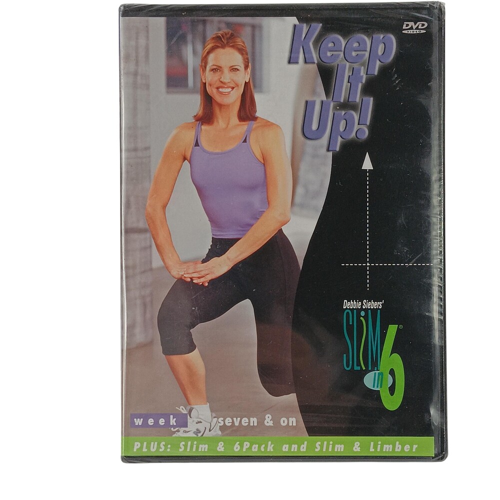 Keep It Up! Slim In 6 DVD Debbie Siebers Beachbody Workout Exercise Fitness NR